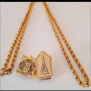 Mariner Link  Gold Chain Necklace.